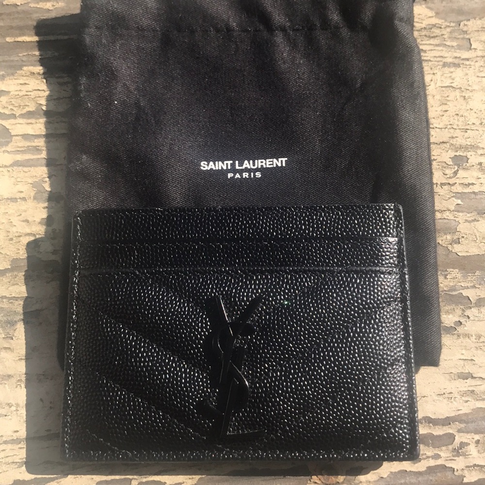 YSL card holder